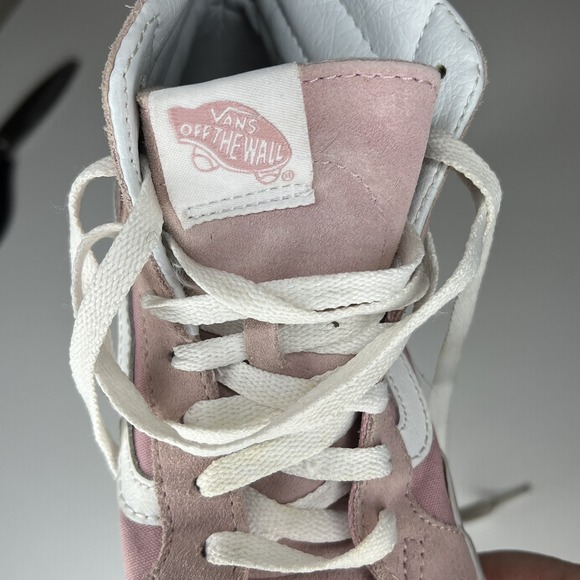 Vans Pink SK8 Hi Lace Up High Top Sneakers Size 6 USA Women's - Picture 5 of 5